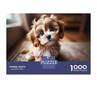 Rompecabezas De 1000 Piezas para Adolescentes Cute Puppy for Sale Rompecabezas para Adultos Juego De Ingenio Desafío Difícil Cumpleaños 70x50cm/1000pcs