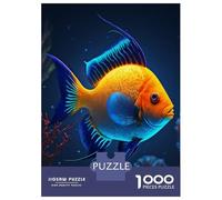 Rompecabezas De 1000 Piezas para Adolescentes Cute Tropical Fish Rompecabezas para Adultos Juegos Relajantes Regalos para Mujeres Diversión En Casa Actividades, 52x38cm/1000pcs