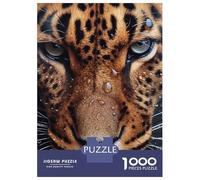 Rompecabezas De 1000 Piezas para Adolescentes Cute Wet Leopard Rompecabezas para Adultos Juegos Relajantes Decoración De Pared 52x38cm/1000pcs