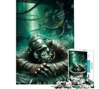 Rompecabezas de 1000 Piezas para Adolescentes Cyber Primate︰ Survivor Un Reto para completar Que Mejora la Memoria Juguetes DIY para Mayores de 14 años (50x75cm)