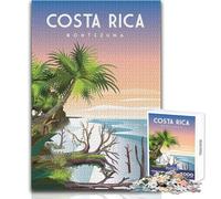 Rompecabezas de 1000 Piezas para Adolescentes de Costa Rica, Juego de desafío único, Regalo de cumpleaños difícil, tamaño 50x75cm