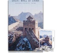 Rompecabezas de 1000 Piezas para Adolescentes de la Gran Muralla China, Juego desafiante, Juguetes, desafío difícil, Regalos de cumpleaños, tamaño 38x52cm