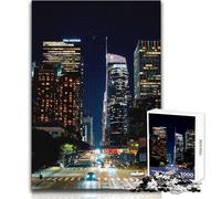 Rompecabezas de 1000 Piezas para Adolescentes de Los Ángeles: Carrera de Velocidad Manual, Juegos relajantes para Mayores de 14 años (tamaño 50x75cm)