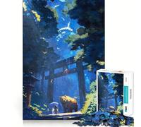 Rompecabezas de 1000 Piezas para Adolescentes de The Guardian, Puzzle Wise Think Toy, Simple Fun, Tight Cut, Santa Wish Pick 38x52cm