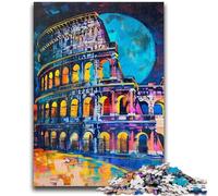 Rompecabezas de 1000 Piezas para Adolescentes del Coliseo Desafiante, Pero Divertido y Divertido Regalo de cumpleaños, decoración de Pared 26x38cm