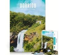 Rompecabezas de 1000 Piezas para Adolescentes del Parque Nacional Dorrigo Arte de Corte preciso Juguete Inteligente para ejercitar el Cerebro Tiempo de Juego Relajante Actividad de cumpleaños 38x52cm