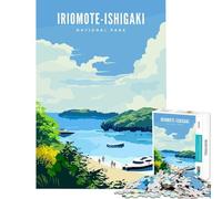 Rompecabezas de 1000 Piezas para Adolescentes del Parque Nacional Iriomote Ishigaki Juego práctico y adictivo para Cultivar la Paciencia Regalos artísticos educativos Tamaño 38x26cm