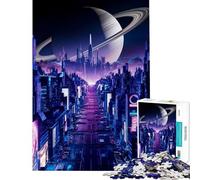 Rompecabezas de 1000 Piezas para Adolescentes Desafío Educativo de Phantom Night City Ideal para Pasar el Tiempo en casa decoración del hogar y para Mayores de 14 años (38x52cm)