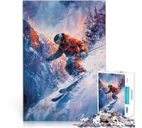 Rompecabezas de 1000 Piezas para Adolescentes Descenso emocionante Juguetes Juegos Educativos Antiestrés Gran Regalo 75x50cm