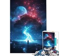 Rompecabezas de 1000 Piezas para Adolescentes Despertar Celestial Juguetes adictivos para Cultivar la Paciencia Juegos relajantes Carrera de Velocidad Manual Gran Regalo (Tamaño 50x75cm)