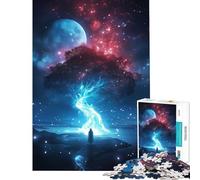 Rompecabezas de 1000 Piezas para Adolescentes Despertar Celestial Juguetes adictivos para Cultivar la Paciencia Juegos relajantes Carrera de Velocidad Manual Gran Regalo (Tamaño 38x52cm)