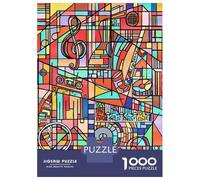 Rompecabezas De 1000 Piezas para Adolescentes Devices of Sound Rompecabezas para Adultos Juegos De Relajación Ensamblaje De Patrones Diversión En Casa Actividades, 52x38cm/1000pcs