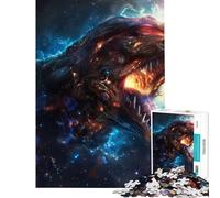 Rompecabezas de 1000 Piezas para Adolescentes Devorador de Estrellas Rompecabezas para Adultos Juegos Divertidos Difícil Difícil para cumpleaños Navidad (Tamaño 50x75cm)