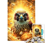 Rompecabezas de 1000 Piezas para Adolescentes Diamond Falcon Stonimal Rompecabezas para Adultos Juguetes de Bricolaje Análisis y lógica Regalos de cumpleaños y únicos (Tamaño 50x75cm)