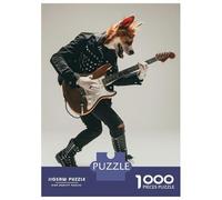 Rompecabezas De 1000 Piezas para Adolescentes Dingo Guitar Rompecabezas para Adultos Juguetes De Bricolaje Decoración del Hogar Regalo De Cumpleaños, Regalos, 52x38cm/1000pcs