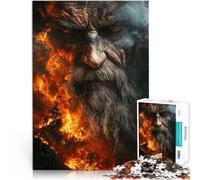 Rompecabezas de 1000 Piezas para Adolescentes Dios ardiente del mar Juguetes para aliviar el estrés Decoración del hogar 38x26cm