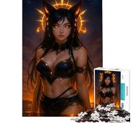 Rompecabezas de 1000 Piezas para Adolescentes Diosa del Fuego Solar Juego Educativo desafío Juguete práctico decoración Perfecta Regalo de cumpleaños tamaño 38x52cm