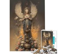 Rompecabezas de 1000 Piezas para Adolescentes Diosa Fortuna Juguetes adictivos para Cultivar la Paciencia Juegos Divertidos para Toda la Familia Excelentes Regalos y Juguetes (Tamaño 75x50cm)