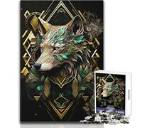 Rompecabezas de 1000 Piezas para Adolescentes, diseño Abstracto de Animales asombrosos, Juego para Mejorar la Memoria, Regalo para cumpleaños, tamaño 50x75cm