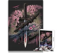 Rompecabezas de 1000 Piezas para Adolescentes, diseño de Ancient Blade, Ideal para familias, diversión y Juegos nocturnos, tamaño 50x75cm