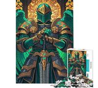 Rompecabezas de 1000 Piezas para Adolescentes diseño de ángel Protector Rompecabezas para Adultos Juegos relajantes para Mejorar la Memoria Ideal para cumpleaños y Navidad (tamaño 50x75cm)