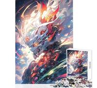 Rompecabezas de 1000 Piezas para Adolescentes diseño de Anime Alma Demonio Juguete Decorativo de Pared Ideal para Juegos de relajación Juegos difíciles y desafiantes (tamaño 50x75cm)