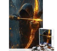 Rompecabezas de 1000 Piezas para Adolescentes diseño de Arquero no Muerto Ideal para Regalar y Juegos relajantes intelectuales y descompresores Tamaño: 50x75cm