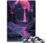 Rompecabezas de 1000 Piezas para Adolescentes, diseño de Atardecer Tranquilo, Juegos educativos, decoración del hogar, colección de Artistas, Bellas Artes, 50x75cm