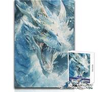 Rompecabezas de 1000 Piezas para Adolescentes, diseño de Blancanieves y el Dragón, Ideal para Pasar el rato, Relajarse, Regalos para Mujeres y Hombres (tamaño 50x75cm)