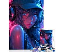 Rompecabezas de 1000 Piezas para Adolescentes diseño de Chica callejera Ideal para Decorar el hogar Regalos de Amigo Secreto Juegos Familiares Ejercicios cerebrales tamaño 38x26cm