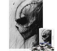 Rompecabezas de 1000 Piezas para Adolescentes diseño de El Rey Calabaza Juegos de relajación Juegos difíciles y desafiantes (tamaño 38x52cm)