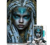 Rompecabezas de 1000 Piezas para Adolescentes, diseño de espíritu místico de la Naturaleza, Juguetes educativos, Juegos antiestrés, cumpleaños y Regalos, 38x26cm