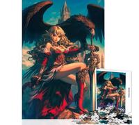 Rompecabezas de 1000 Piezas para Adolescentes diseño de la majestuosa Princesa Demonio Ideal para Hacer tú Mismo Regalo de cumpleaños Juegos educativos con Piezas aleatorias Que encajan Perfectamente