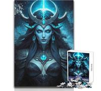 Rompecabezas de 1000 Piezas para Adolescentes, diseño de la Sombra de un ángel caído, Ideal para Juegos Familiares, decoración de Pared, tamaño 50x75cm