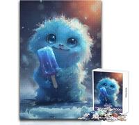 Rompecabezas de 1000 Piezas para Adolescentes, diseño de Monstruo de Paleta, Rompecabezas Familiar, decoración del hogar, Juguetes antiestrés, tamaño 38x52cm