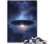 Rompecabezas de 1000 Piezas para Adolescentes, diseño de Nave Espacial galáctica, para Adultos, Juegos educativos, decoración de Pared, cumpleaños y Navidad (26x38cm)