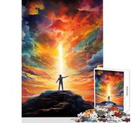 Rompecabezas de 1000 Piezas para Adolescentes diseño de paisajes fantásticos Juguete Educativo Regalo para Mujeres y Hombres Juego Imposible Cada Pieza es única Tamaño 38x52cm