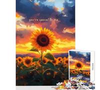 Rompecabezas de 1000 Piezas para Adolescentes diseño de Pareja con Frases de Amor Juegos relajantes descompresión Intelectual tamaño 38x26cm