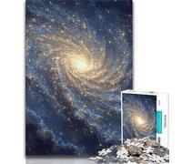 Rompecabezas de 1000 Piezas para Adolescentes diseño de Planeta alienígena y Nebulosa para Adultos Ideal como Arte de Pared Moderno decoración del hogar (50x75cm)