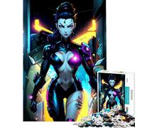 Rompecabezas de 1000 Piezas para Adolescentes diseño de Viuda Ideal para cumpleaños y Navidad Una Obra de Arte Juegos relajantes para Mayores de 14 años (38x52cm)