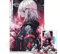 Rompecabezas de 1000 Piezas para Adolescentes, diseño Kawaii de Chica, Juguetes antiestrés, Actividades Divertidas para Hacer en casa, 38x52cm