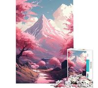 Rompecabezas de 1000 Piezas para Adolescentes diseño Sueño Japonés Ideal para Juegos educativos desafíos Juguetes Juegos Familiares Alivio del estrés y Regalos de cumpleaños (tamaño 38x26cm)