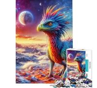 Rompecabezas de 1000 Piezas para Adolescentes Dominio de los Cockatrices Rompecabezas para Adultos Juegos Divertidos Decoración del hogar cumpleaños (tamaño 50x75cm)