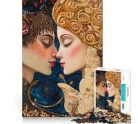 Rompecabezas de 1000 Piezas para Adolescentes Dos Amantes, Amor Eterno, Ajuste, Juego, Desarrollo Mental, diversión, Ocio, Tiempo Libre, Navidad, Arte para el hogar (38x52cm)