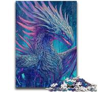 Rompecabezas de 1000 Piezas para Adolescentes, dragón Misterioso, para Mayores de 14 años, desafío Educativo, Actividades Divertidas en casa, Regalos de cumpleaños, Regalos de Viaje, 50x75cm