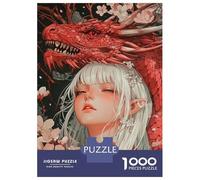 Rompecabezas De 1000 Piezas para Adolescentes Dragon'S Embrace -1 Rompecabezas para Adultos Juguetes Antiestrés Regalos De Desafío Difícil para Amigos Y Familiares 52x38cm/1000pcs