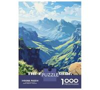 Rompecabezas De 1000 Piezas para Adolescentes Drakensberg Grand Traverse South Africa Rompecabezas para Adultos Juego Familiar Corte De Precisión Regalo De Cumpleaños, Regalos, 38x26cm/1000pcs