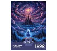 Rompecabezas De 1000 Piezas para Adolescentes Dreamy Castle Girl Rompecabezas Juegos Relajantes Decoración De Pared Regalos para Amigos Y Familiares 38x26cm/1000pcs