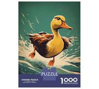 Rompecabezas De 1000 Piezas para Adolescentes Duck in The Water Bird Art Rompecabezas para Adultos Juego Familiar Desafío Difícil 70x50cm/1000pcs