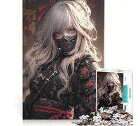 Rompecabezas de 1000 Piezas para Adolescentes Dulce Samurai Asesino Juguete Educativo desafío difícil 50x75cm
